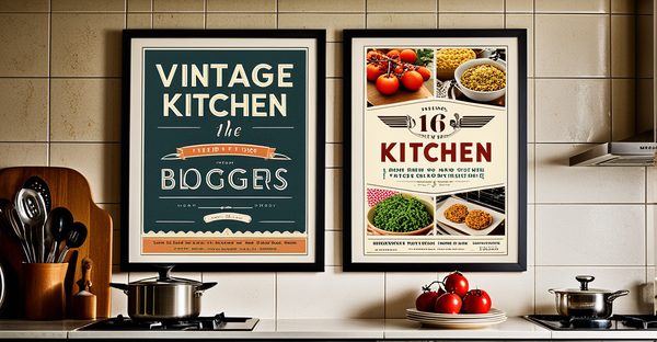 Affiches de cuisine vintage : trouvez le style parfait !