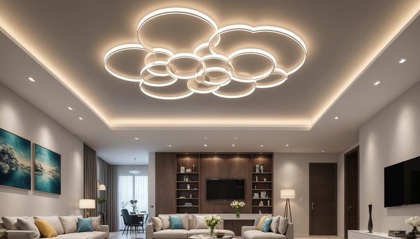 Plafond nuage led : l'éclairage moderne qui transforme votre intérieur