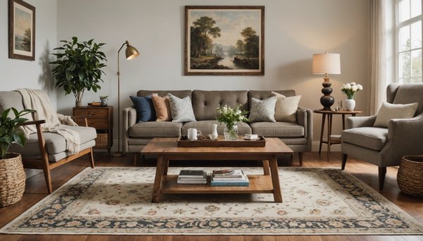 Tapis salon vintage : charme et diversité à petit prix