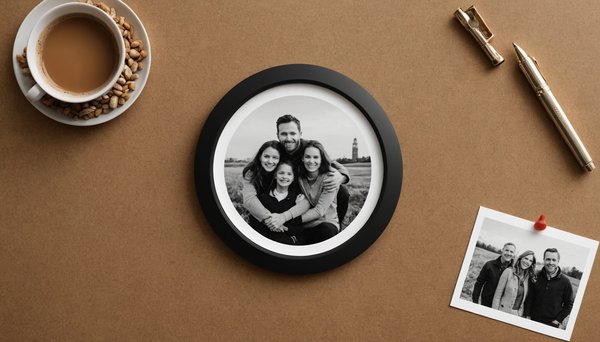 Immortalisez vos souvenirs avec le kit d'empreintes rond